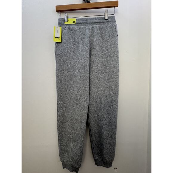 Target Other - Target Cotton Fleece Jogger Kids Size L (10/12) Heathered Gray NWT